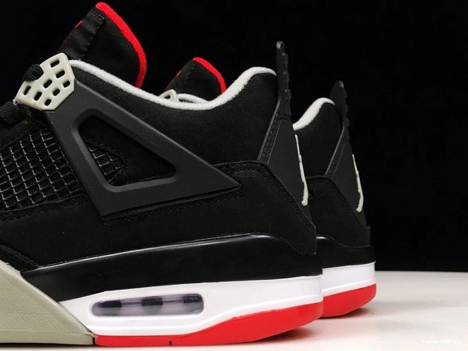 4 JORDAN CEMENT RETRO 308497-060 BLACK 1208